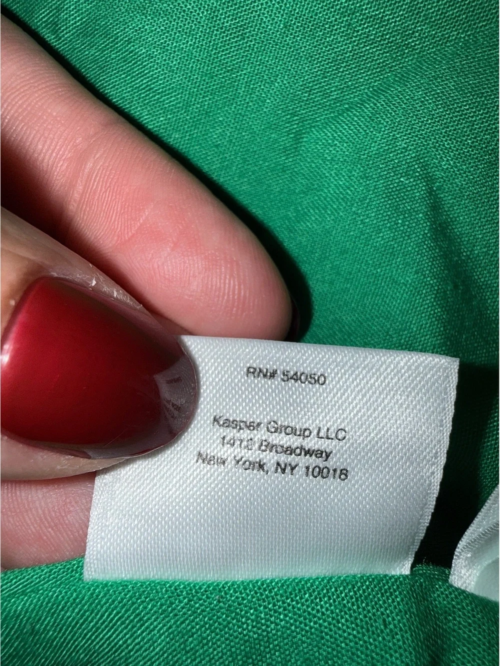 Anne Klein Green Eyelet Tiered Midi Dress Size S - Picture 6 of 7